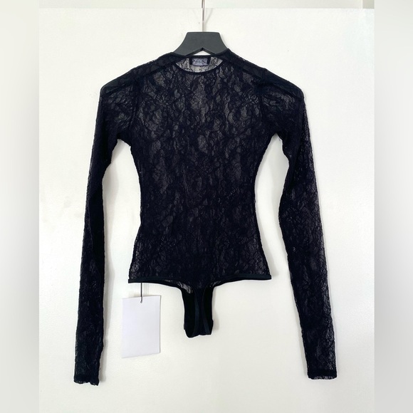 WARDROBE.NYC Lace Thong Bodysuit Sz S $350 - Picture 4 of 7